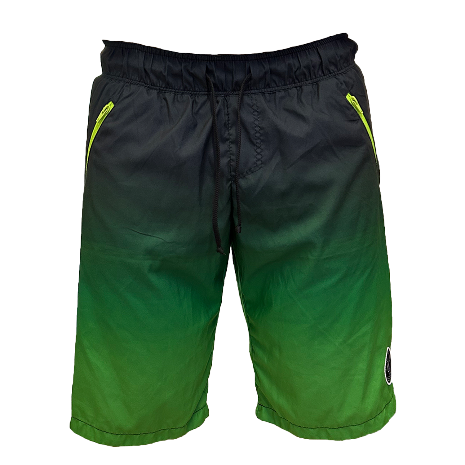 Intrudair Board Shorts (Green/Black Gradient)