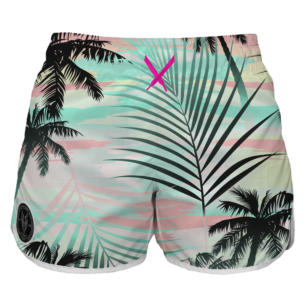 Intrudair Female Board Shorts (Palm Glide)