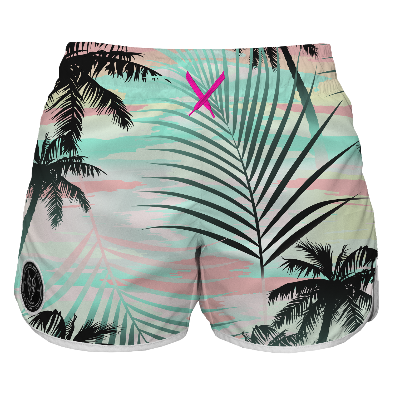 Intrudair Female Board Shorts (Palm Glide)
