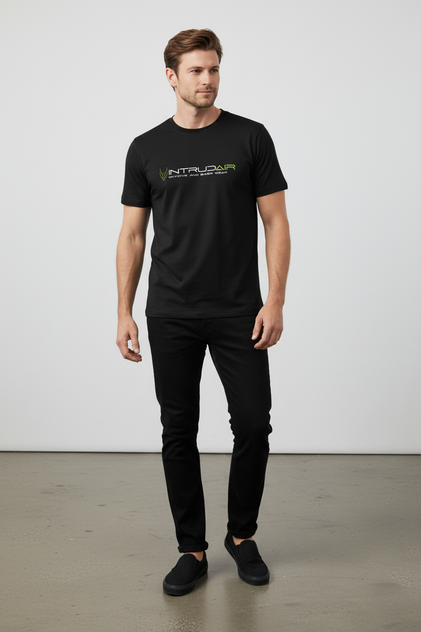 Intrudair T-Shirt Black