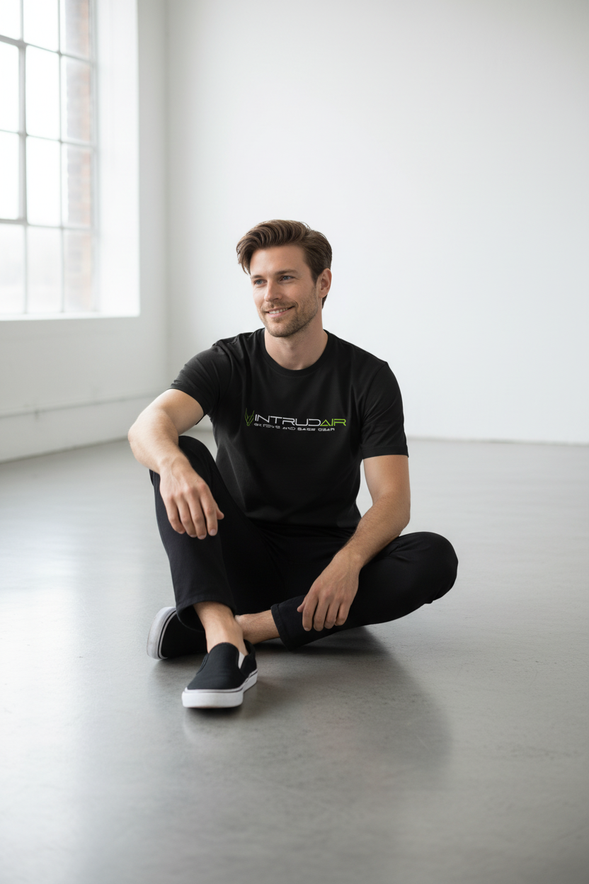 Intrudair T-Shirt Black