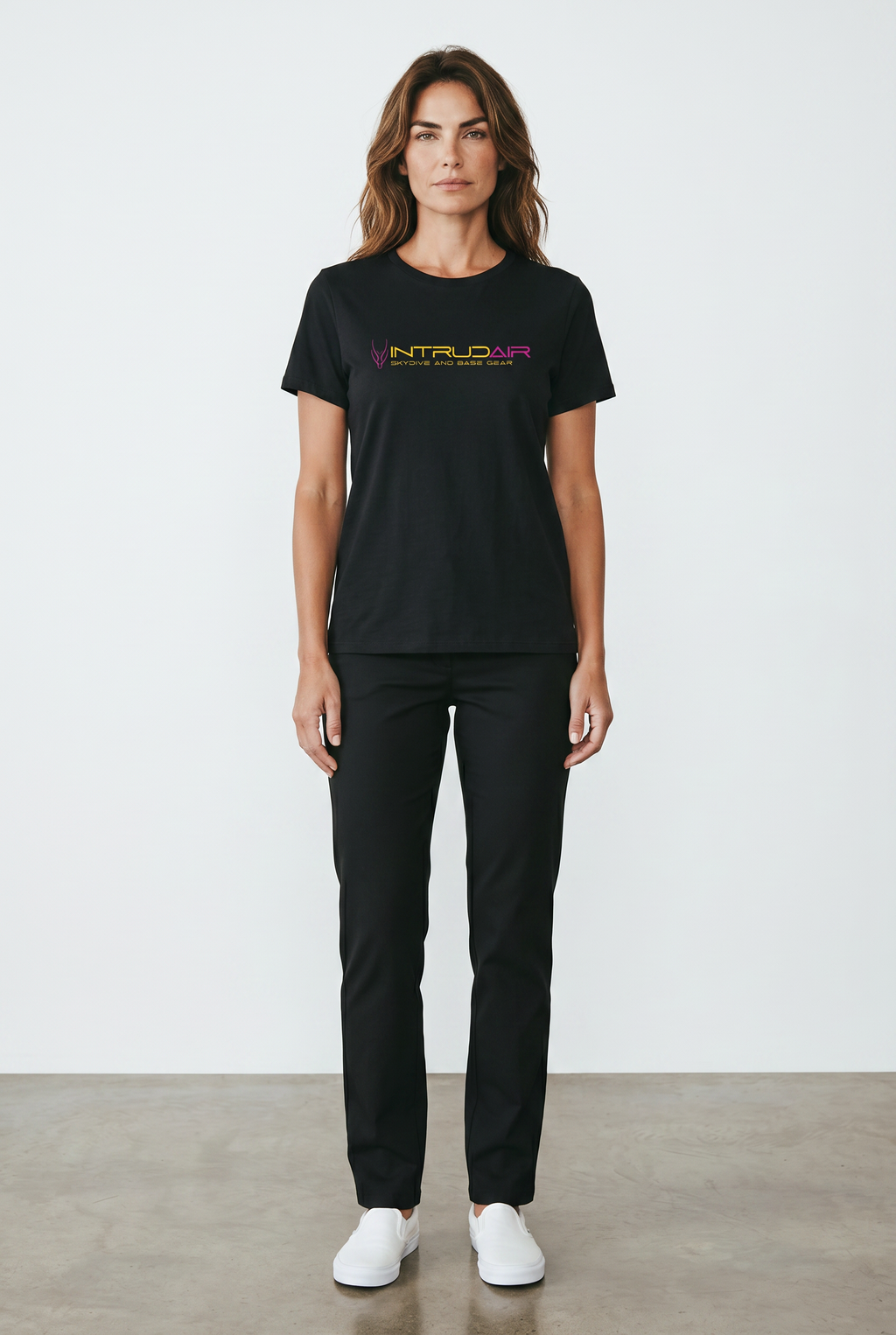 T-Shirt Intrudair [Black / Magenta / Yellow]