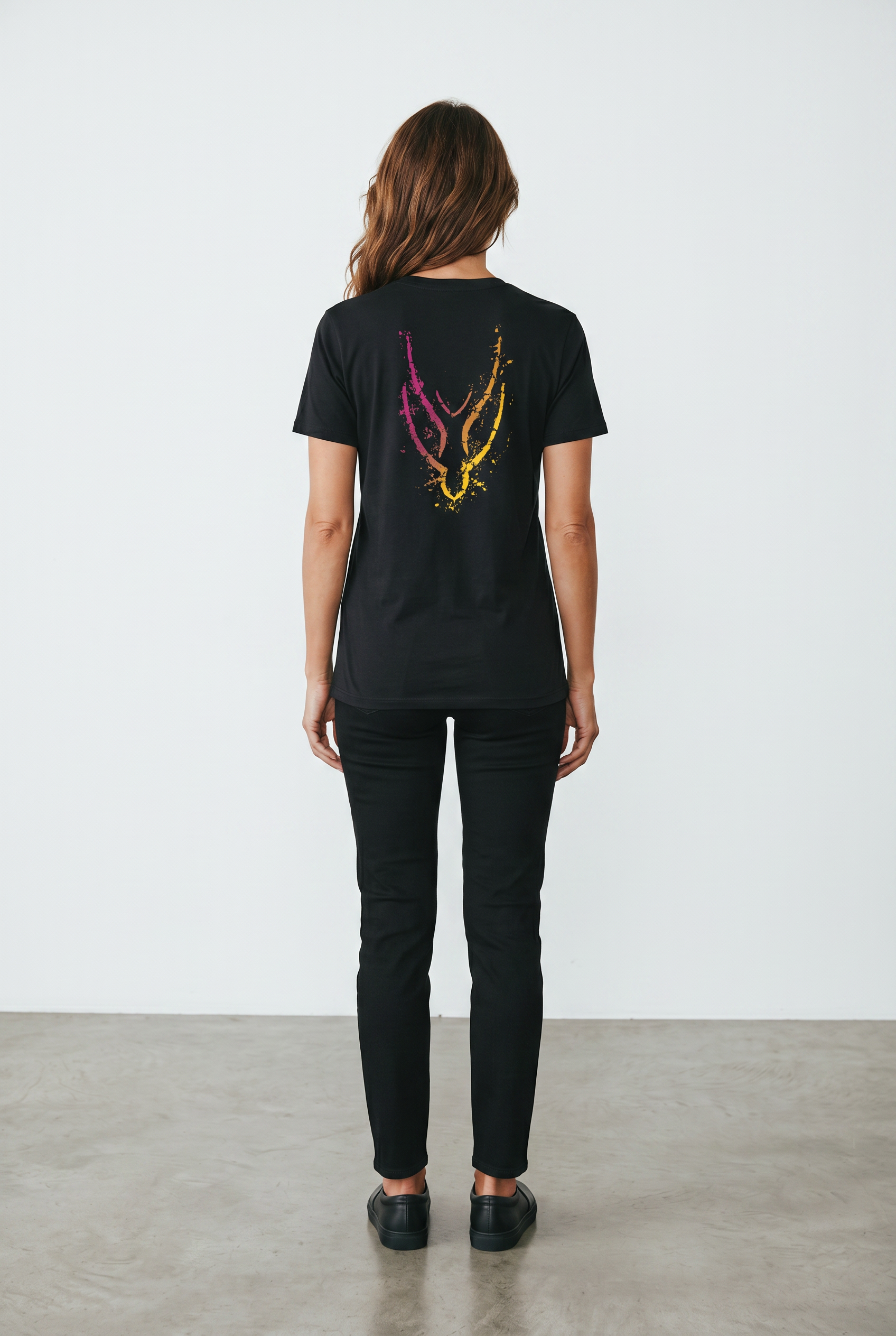 T-Shirt Intrudair [Black / Magenta / Yellow]