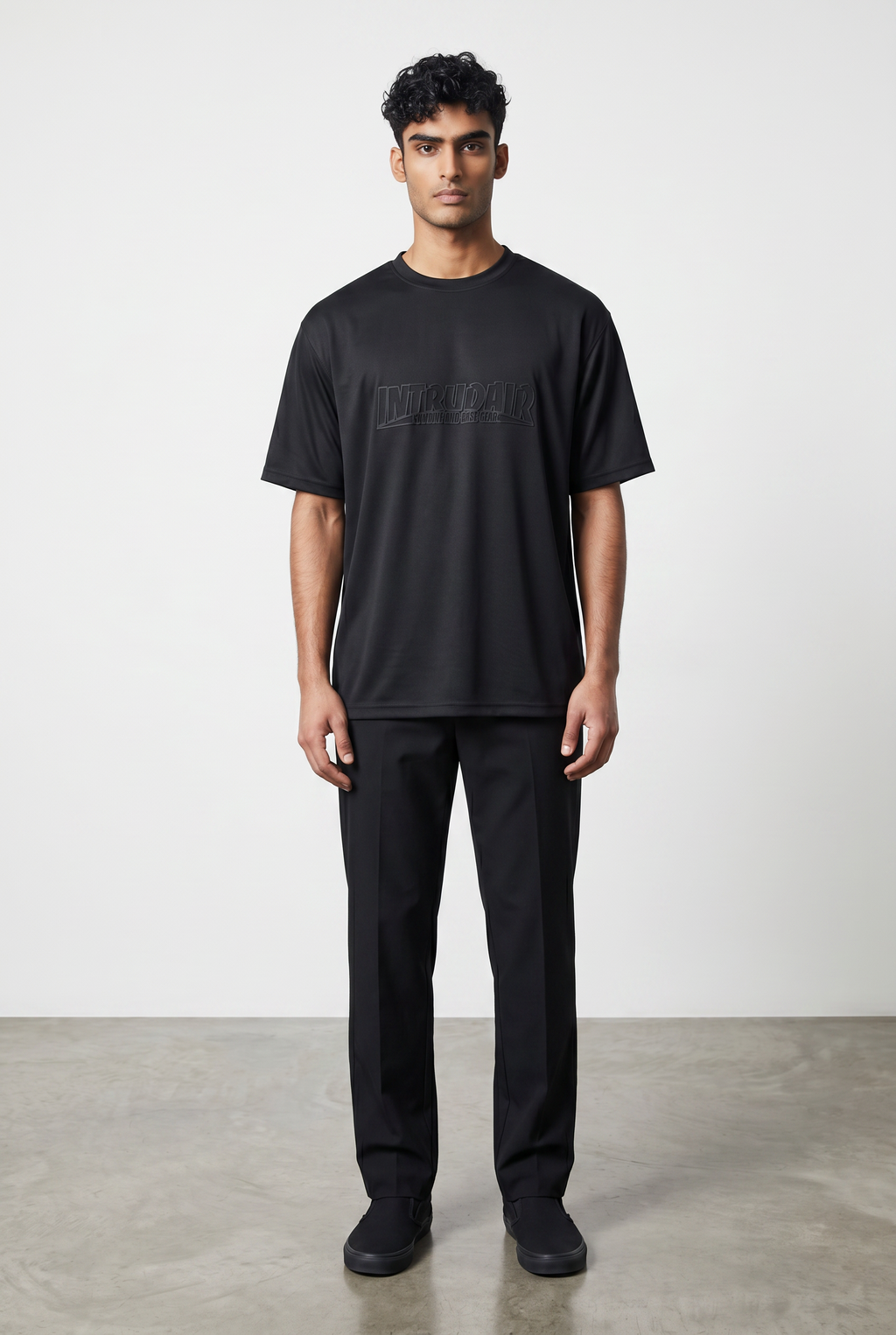 Intrudair T-Shirt Trasher Black