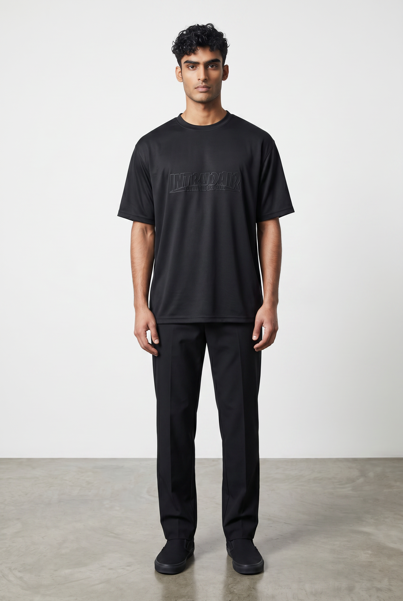 Intrudair T-Shirt Trasher Black