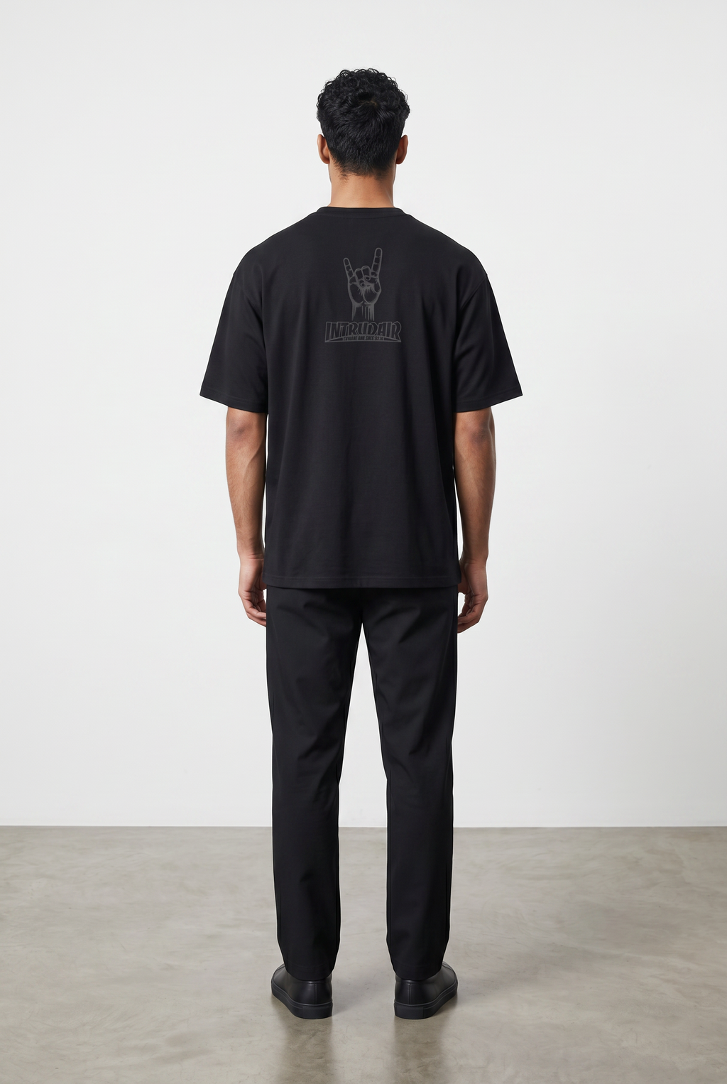 Intrudair T-Shirt Trasher Black