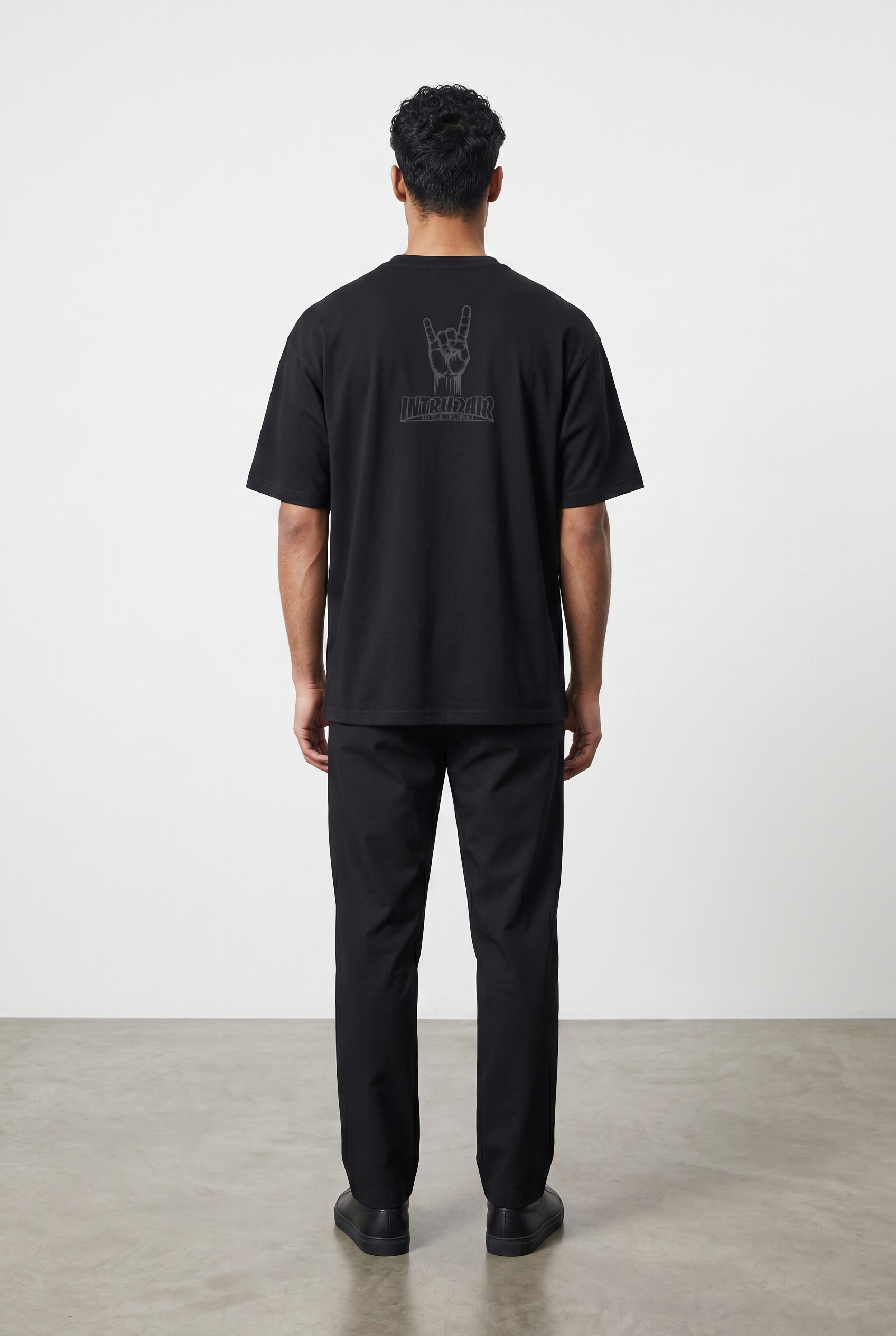 Intrudair T-Shirt Trasher Black
