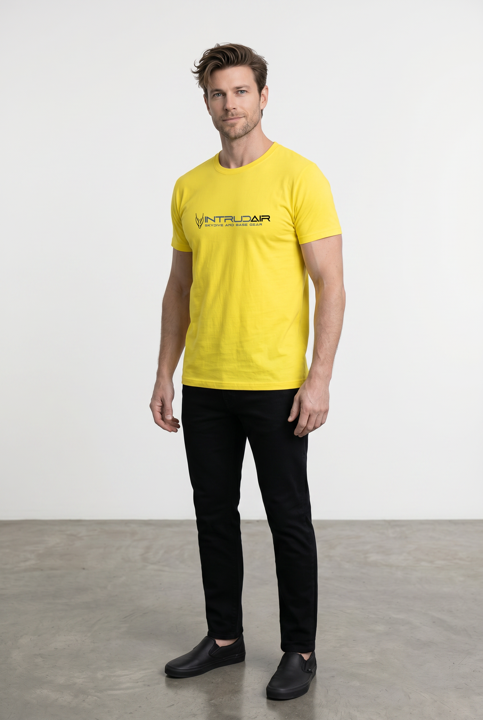 T-Shirt Intrudair [Yellow/ Black / Blue]