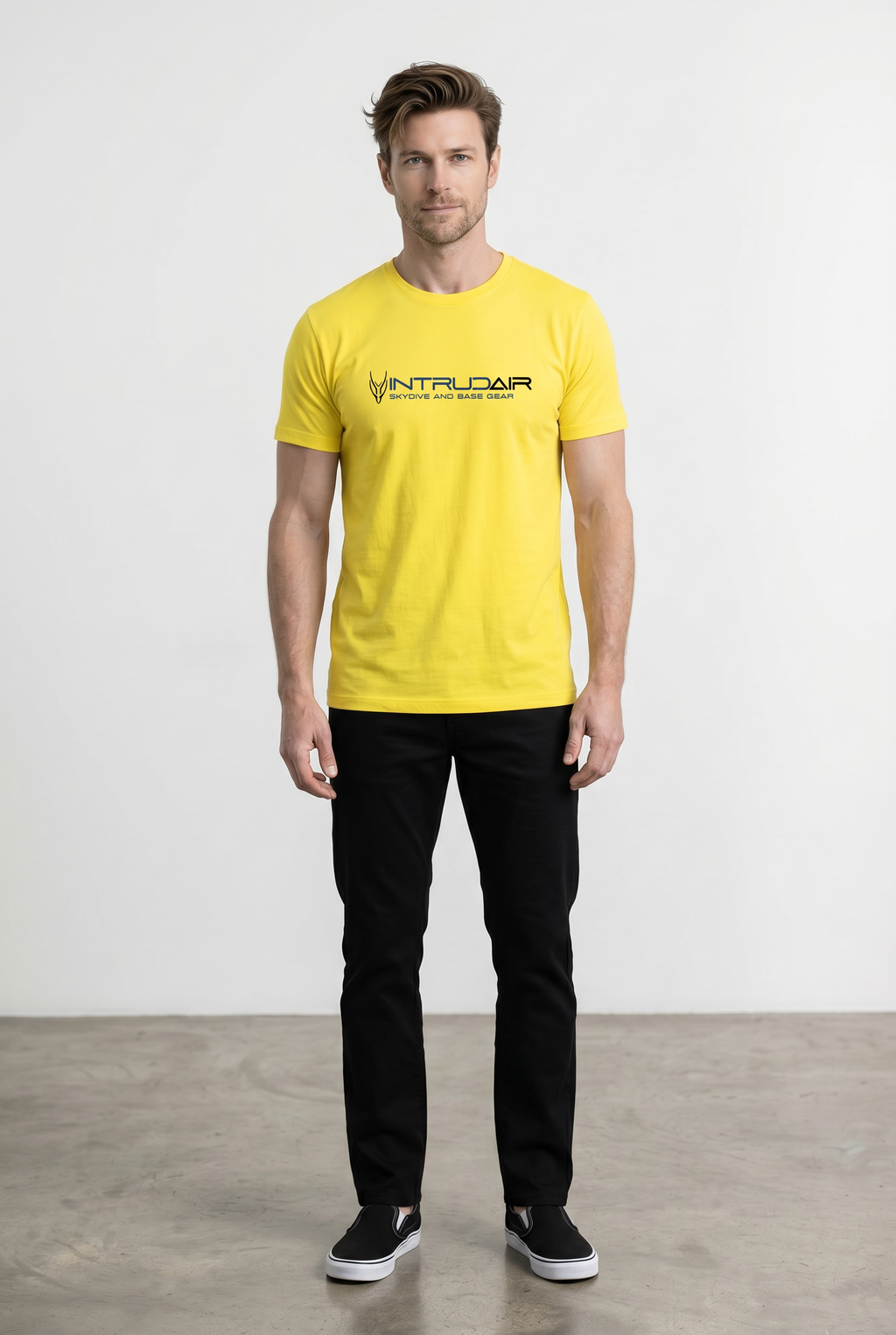 T-Shirt Intrudair [Yellow/ Black / Blue]