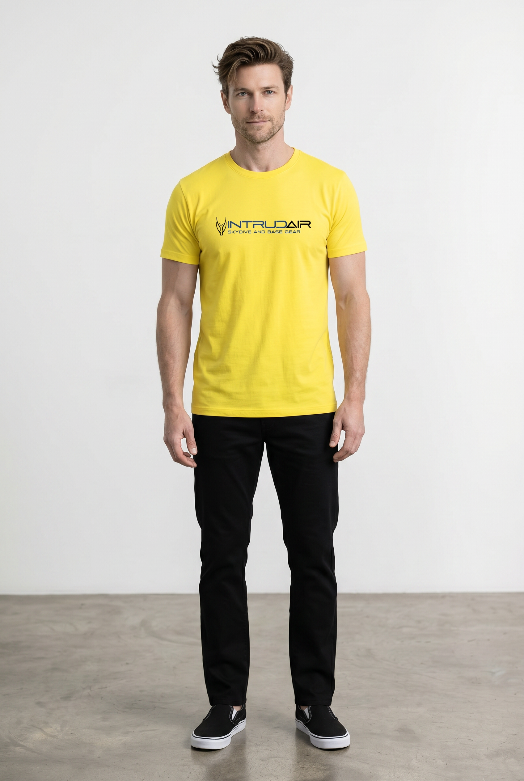 T-Shirt Intrudair [Yellow/ Black / Blue]