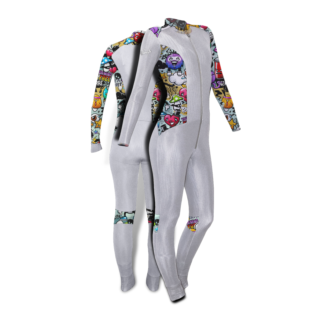 Tunnel Freestyle Female [L] White/Print32