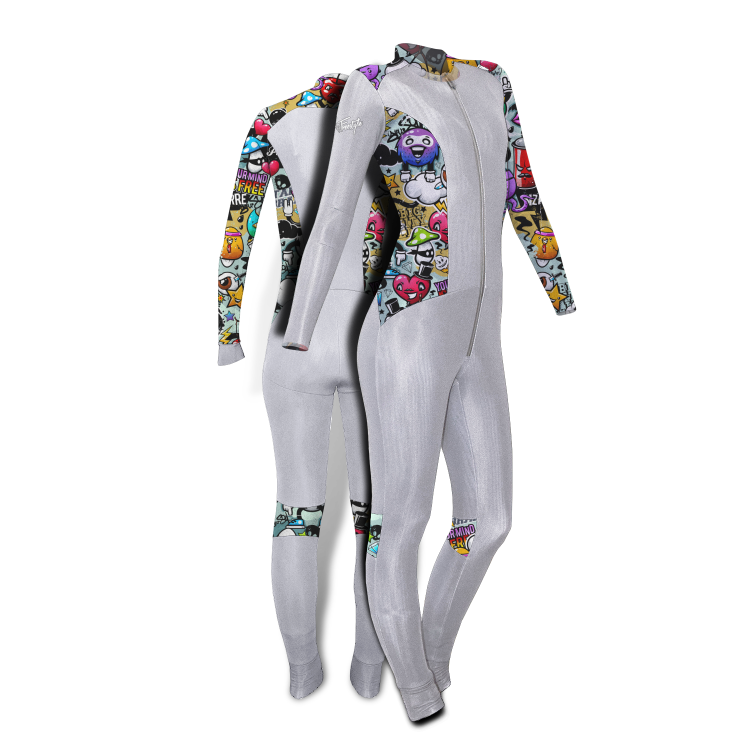 Tunnel Freestyle Female [L] White/Print32