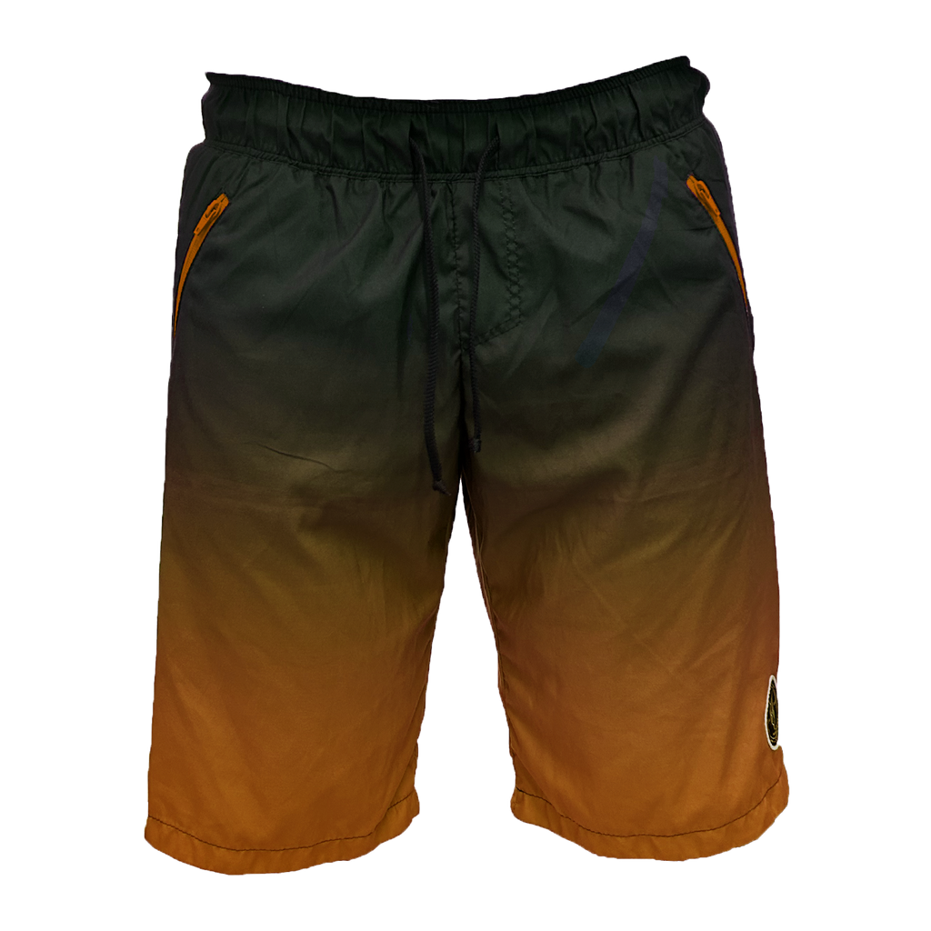 Intrudair Board Shorts (Orange/Black Gradient)