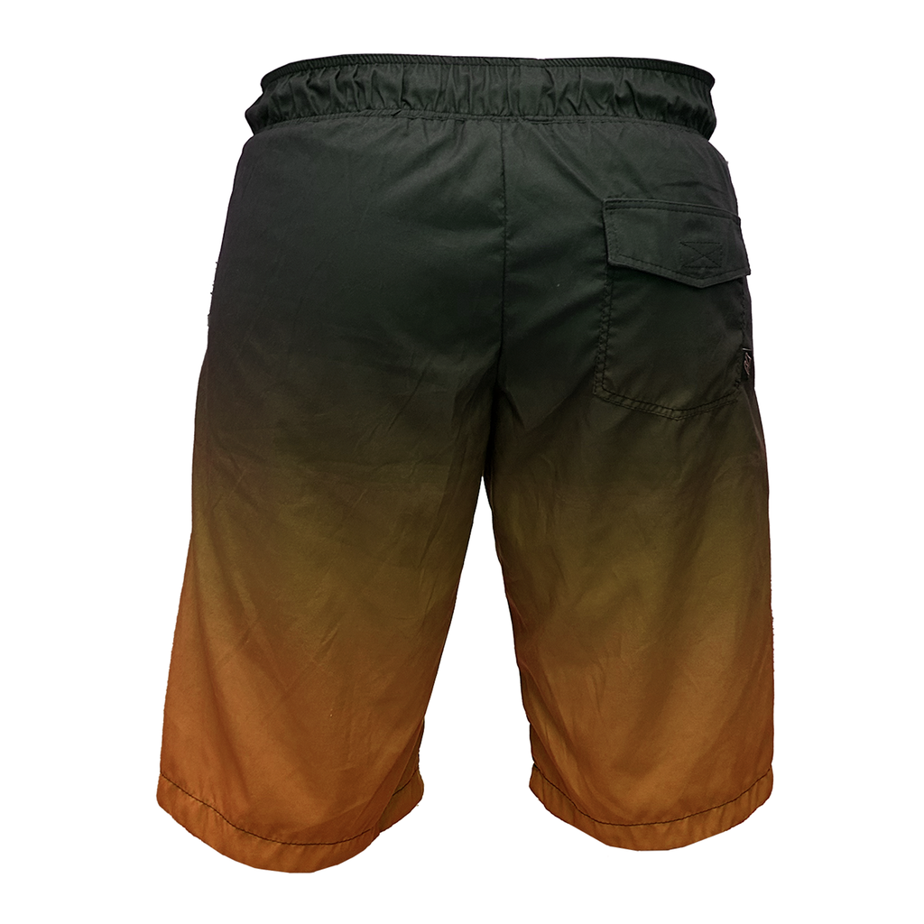 Intrudair Board Shorts (Orange/Black Gradient)