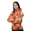 Female Softshell Jacket Orange [Hood]