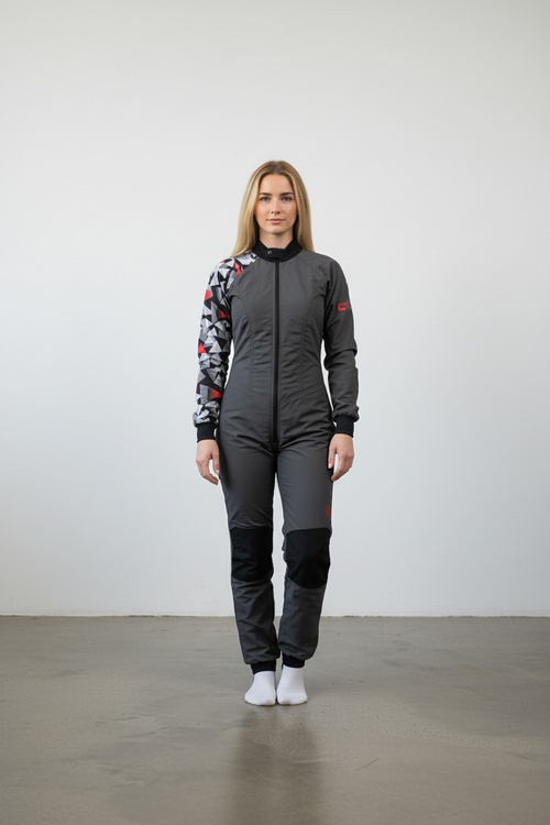 Freefly C+ Female Gray with Red Print