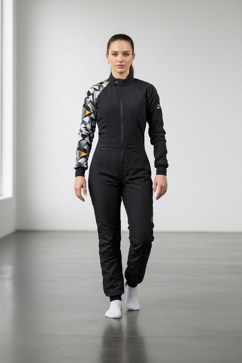 Freefly C+ Female Black With Yellow Print