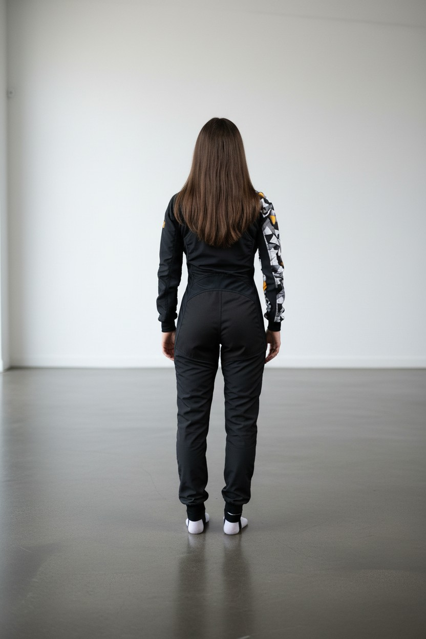 Freefly C+ Female Black With Yellow Print