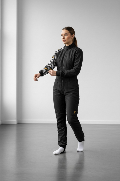 Freefly C+ Female Black With Yellow Print