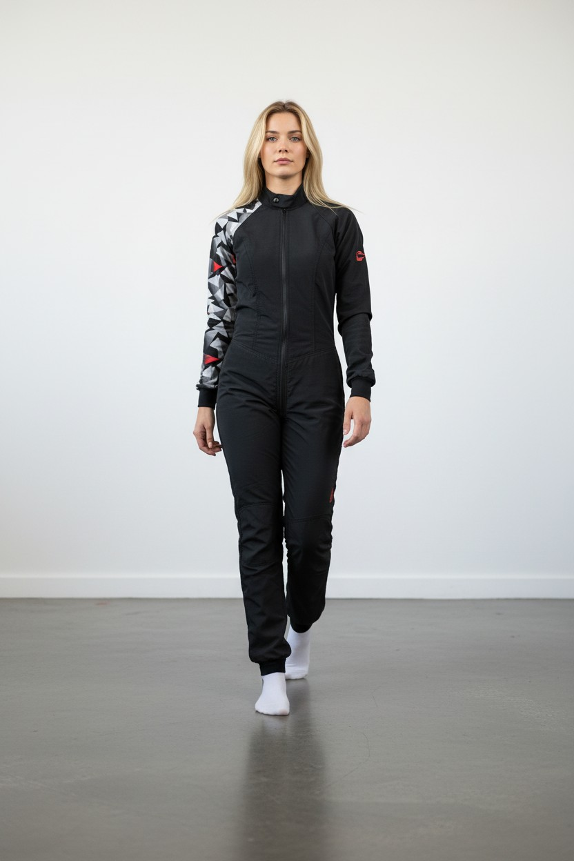 Freefly C+ Female Black With Red Print