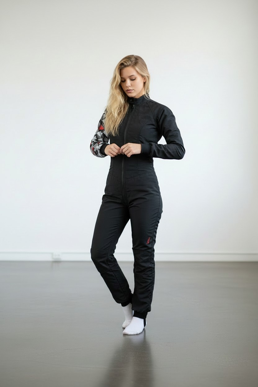 Freefly C+ Female Black With Red Print