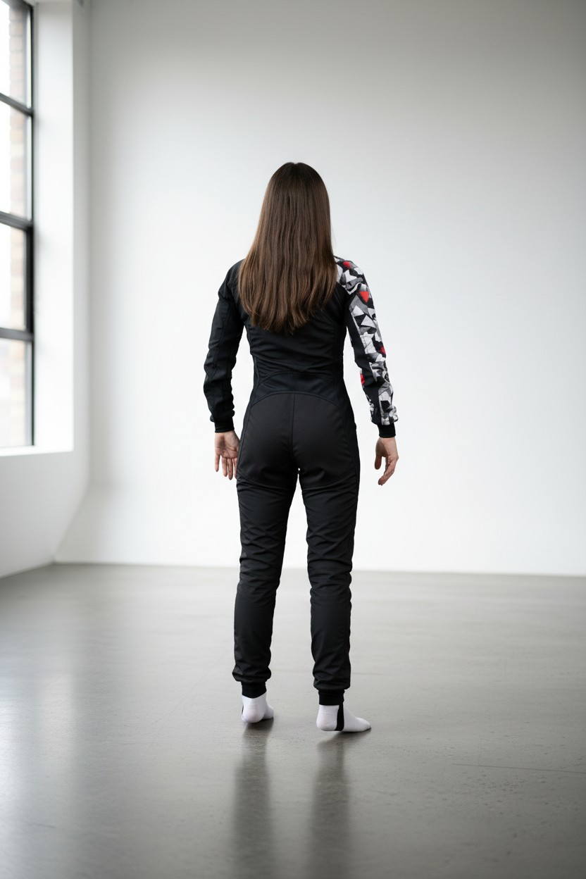 Freefly C+ Female Black With Red Print