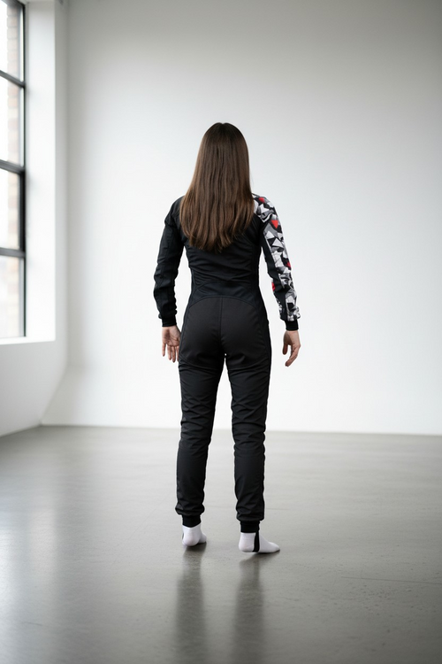 Freefly C+ Female Black With Red Print