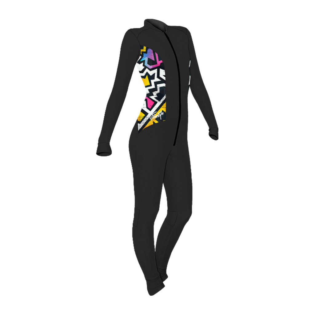 Female Printed Tunnel Suit