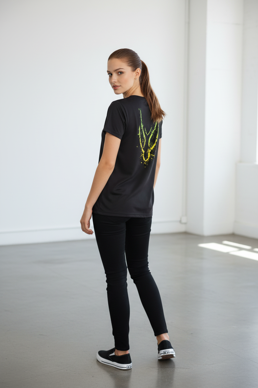 Intrudair T-Shirt Female Black