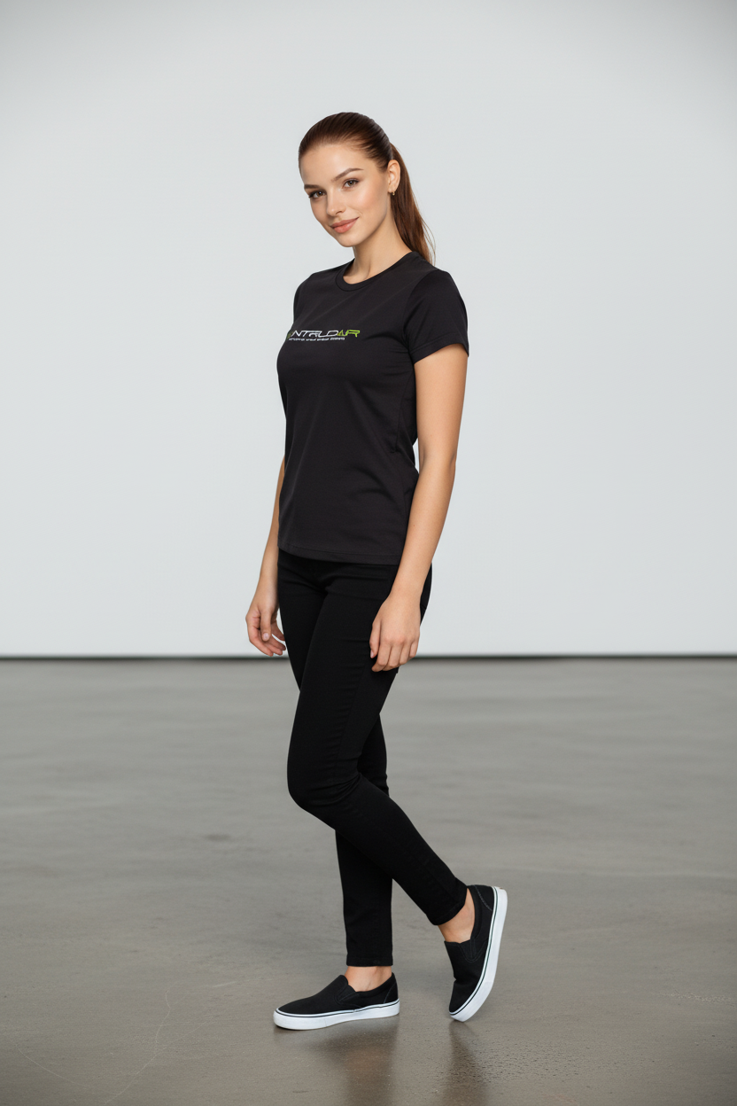 Intrudair T-Shirt Female Black