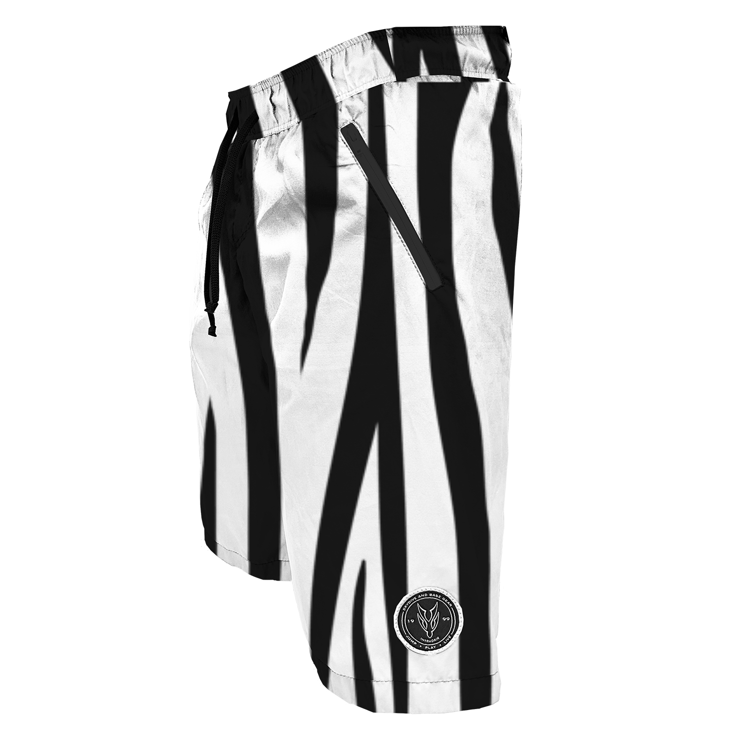 Intrudair Board Shorts (Zebra Printed) [SIZE M]