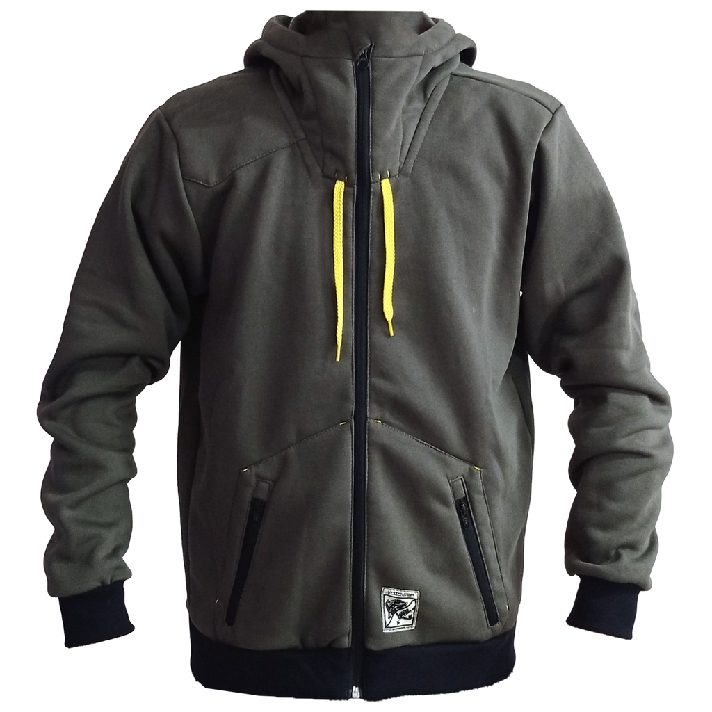 Intrudair® Zip-up Hoodie (Olive Green)