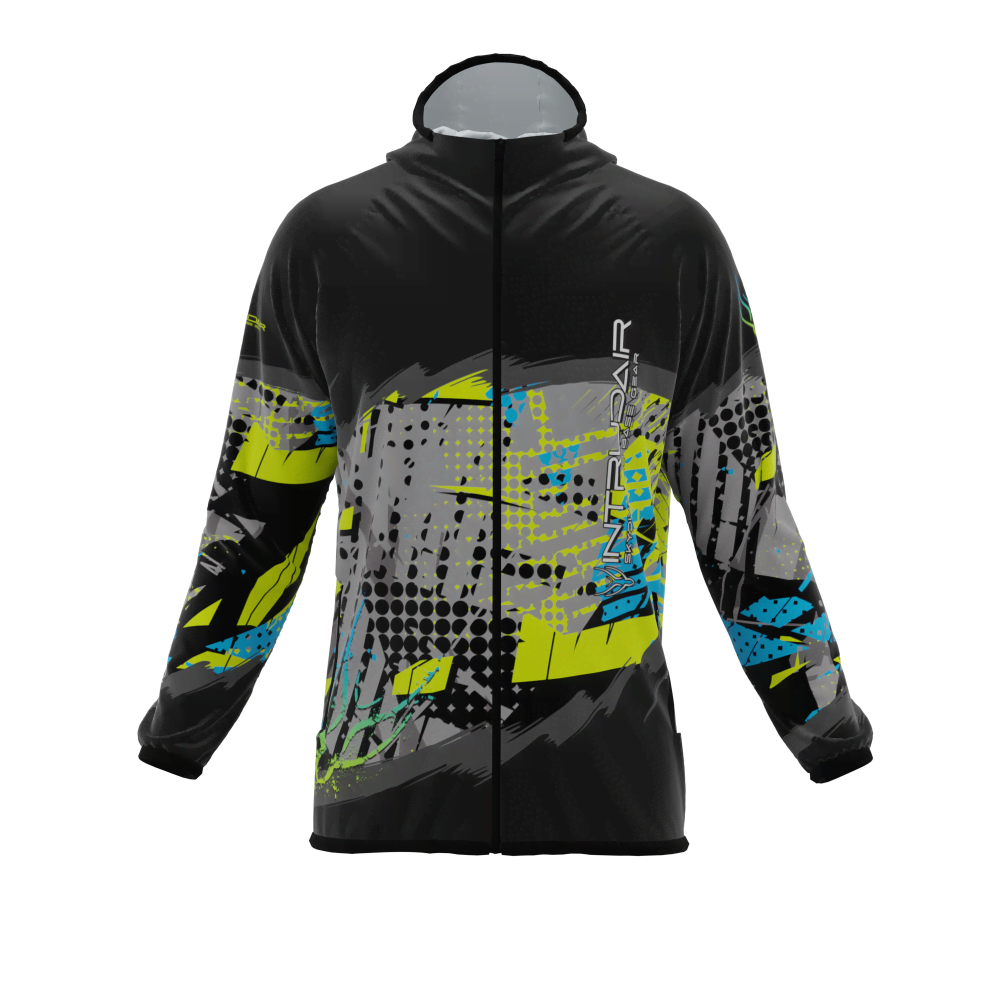 Intrudair® [Pre-Order] Art-1 Printed Softshell Jacket [Hood]
