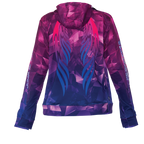 Intrudair® Printed Hoodie Woman [Purple/Pink]