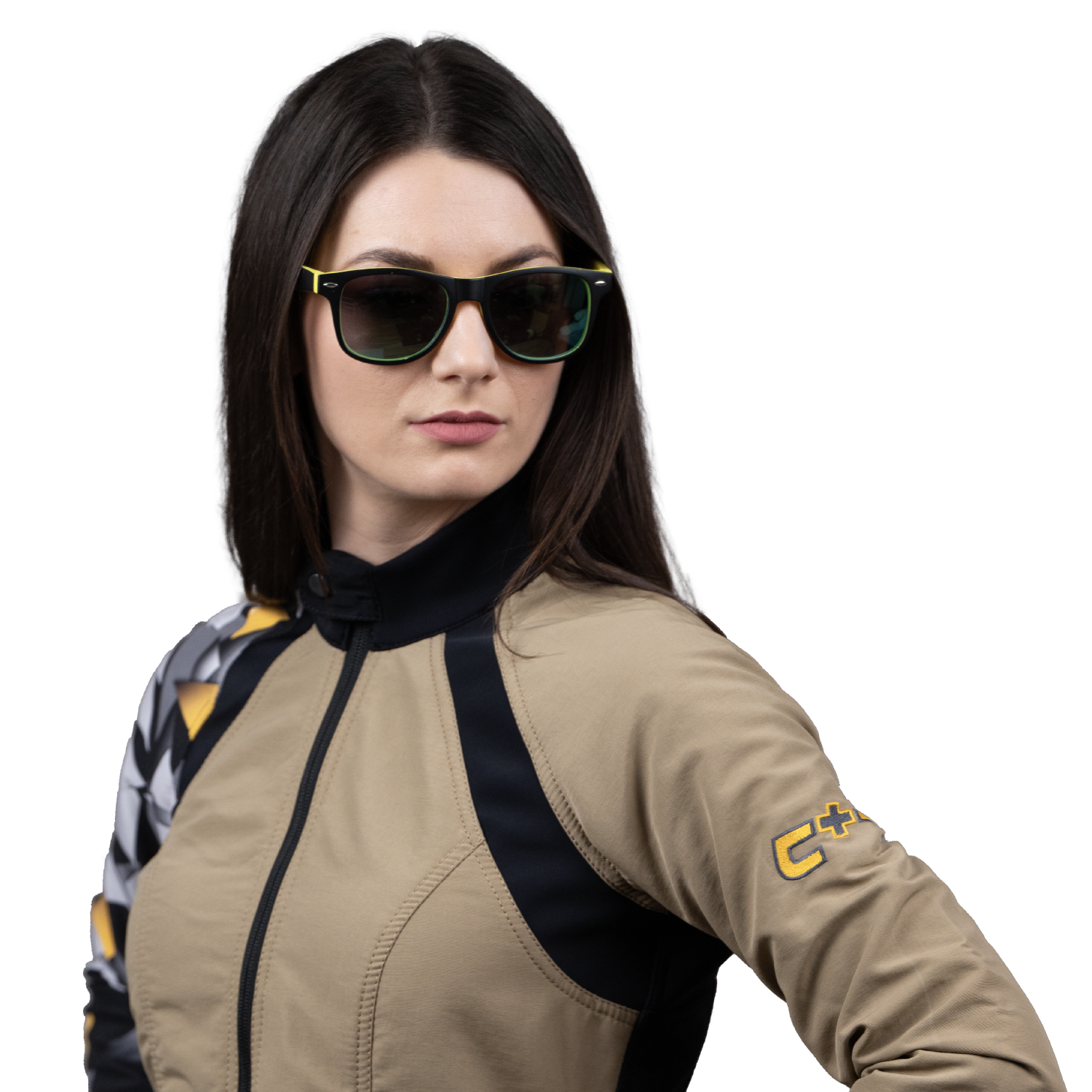 Freefly C+ Female Beige  With Yellow Print