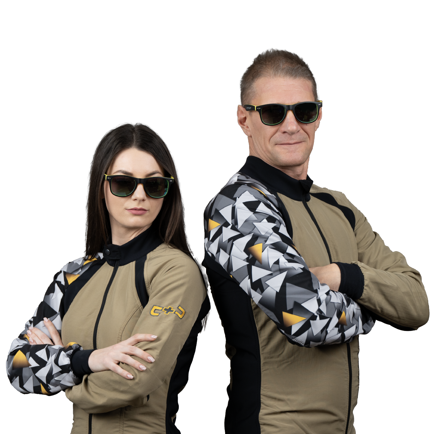 Freefly C+ Beige With Yellow Print
