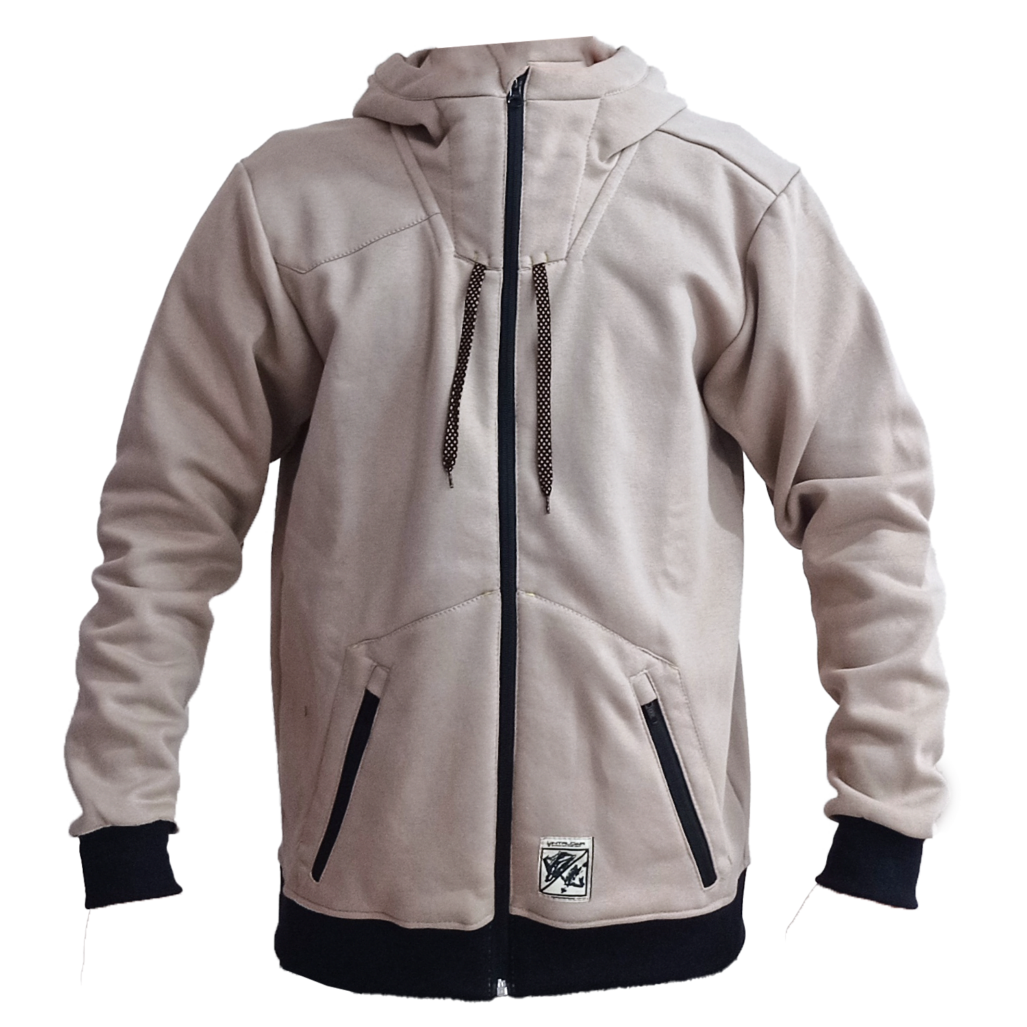 Intrudair® Zip-up Hoodie (Beige)