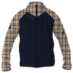 Intrudair® Female Softshell Jacket Tartan Beige [Hood]