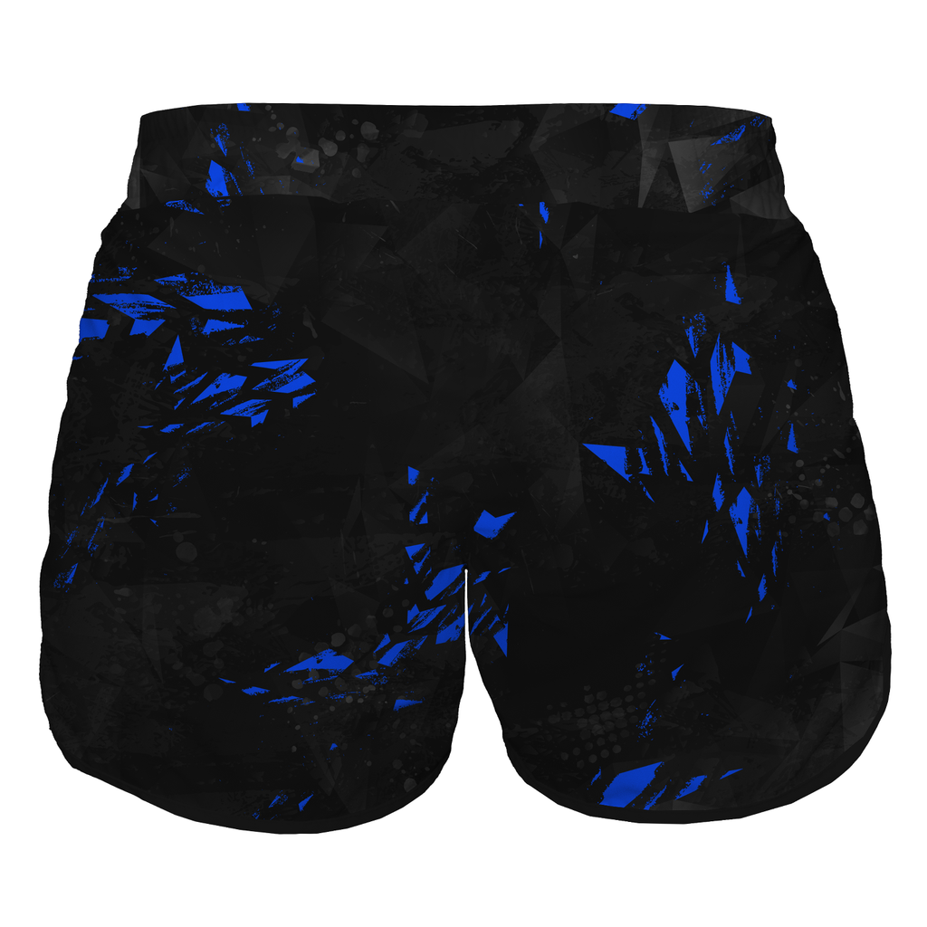 Intrudair Female Board Shorts (Blue Shard)