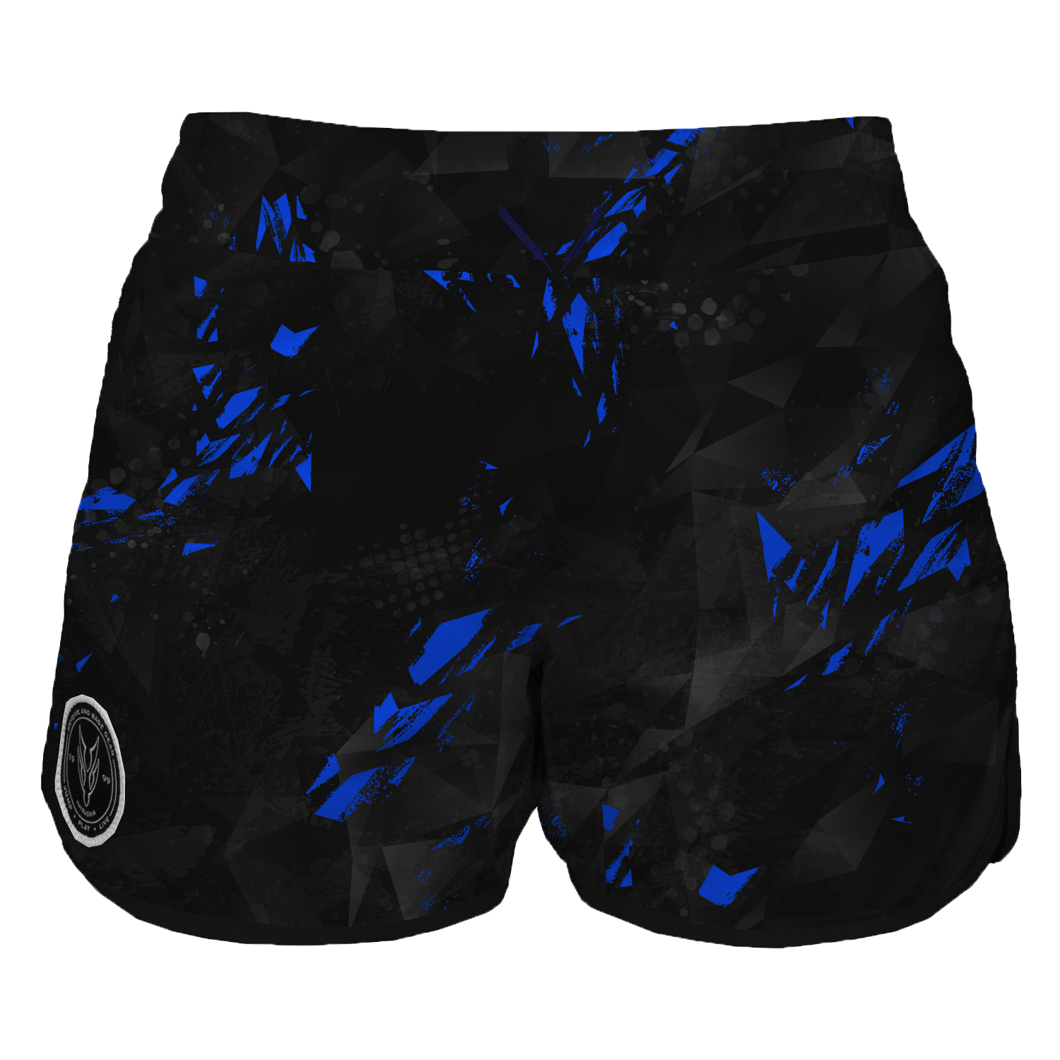 Intrudair Female Board Shorts (Blue Shard)