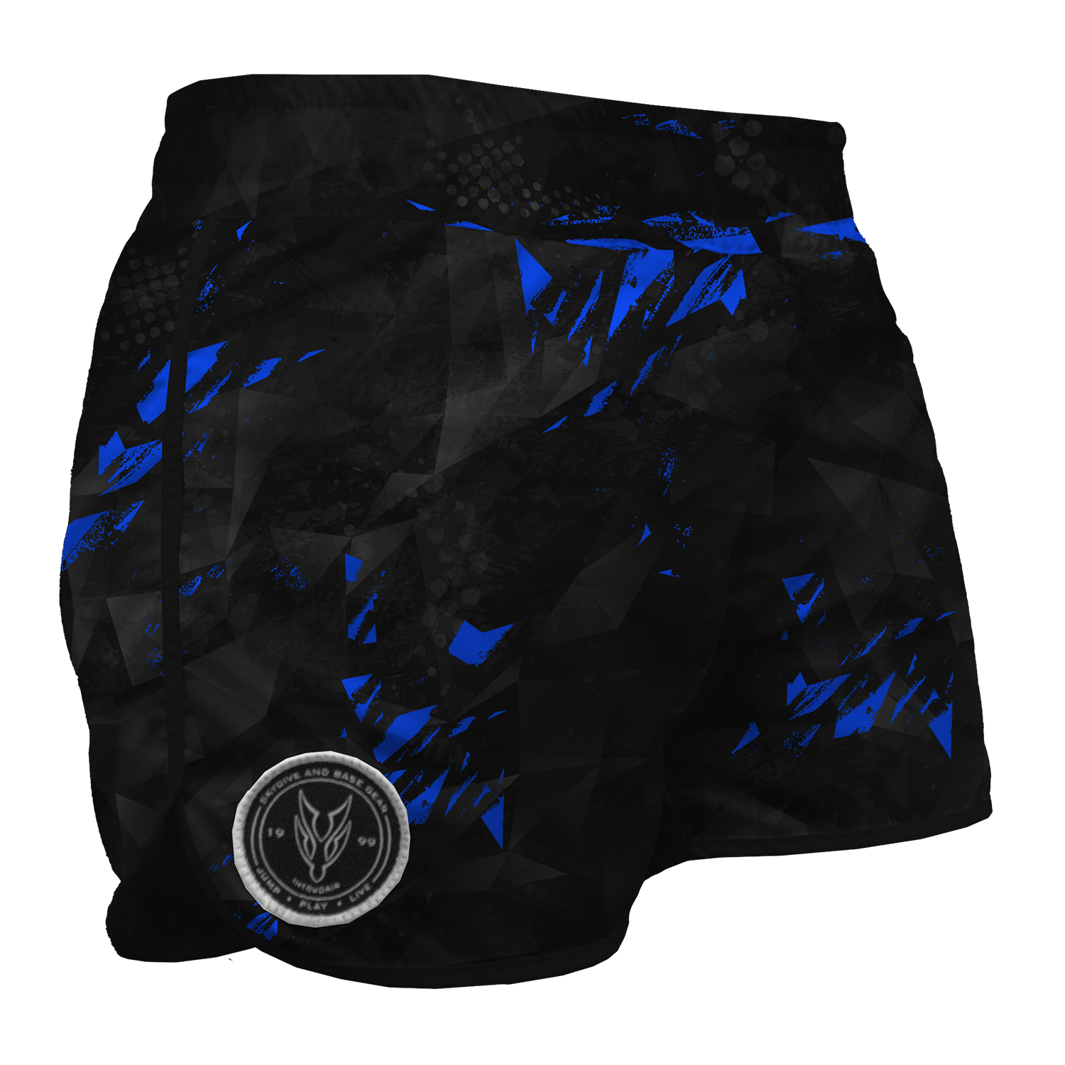 Intrudair Female Board Shorts (Blue Shard)