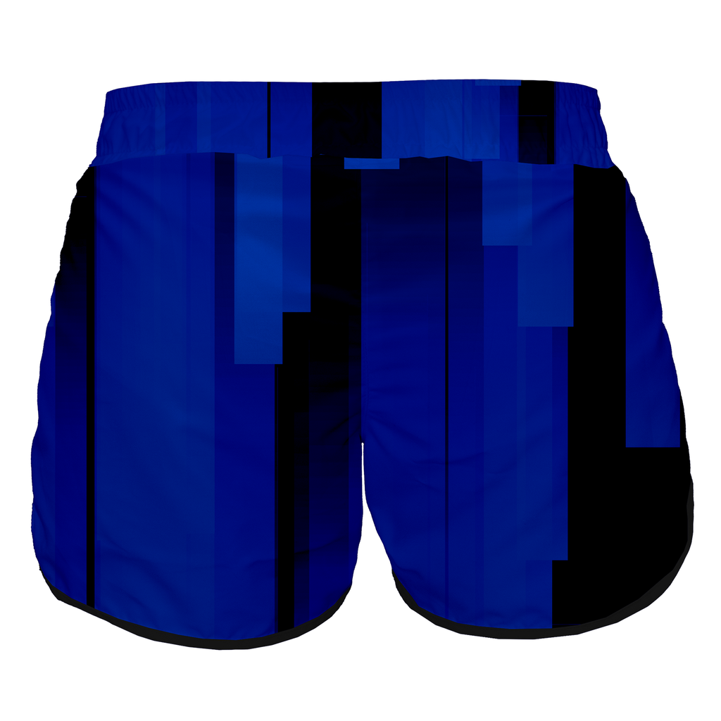Intrudair Female Board Shorts (Blue Rain)