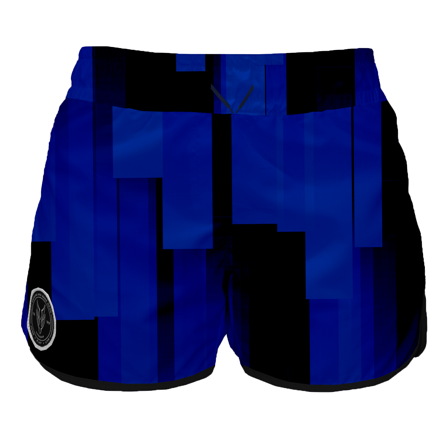 Intrudair Female Board Shorts (Blue Rain)