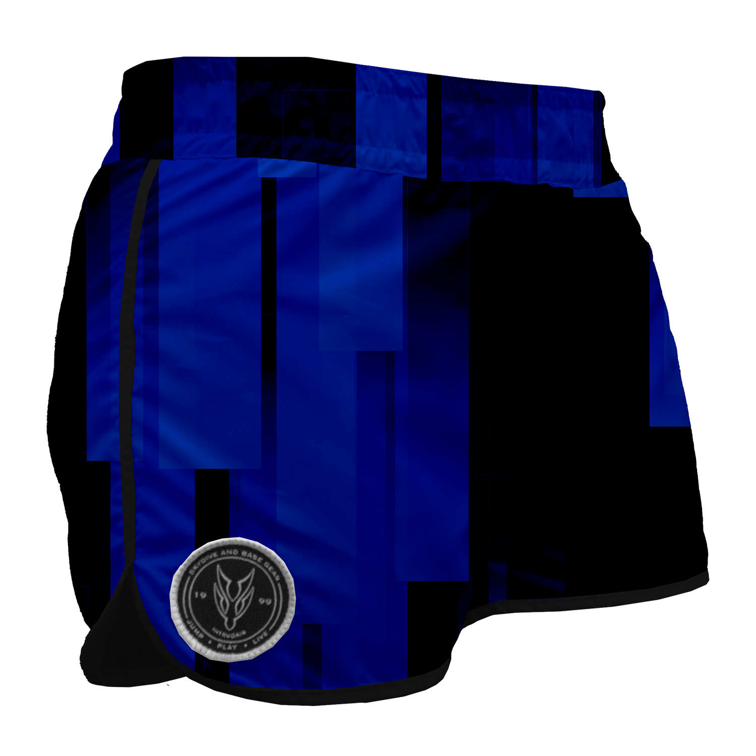 Intrudair Female Board Shorts (Blue Rain)