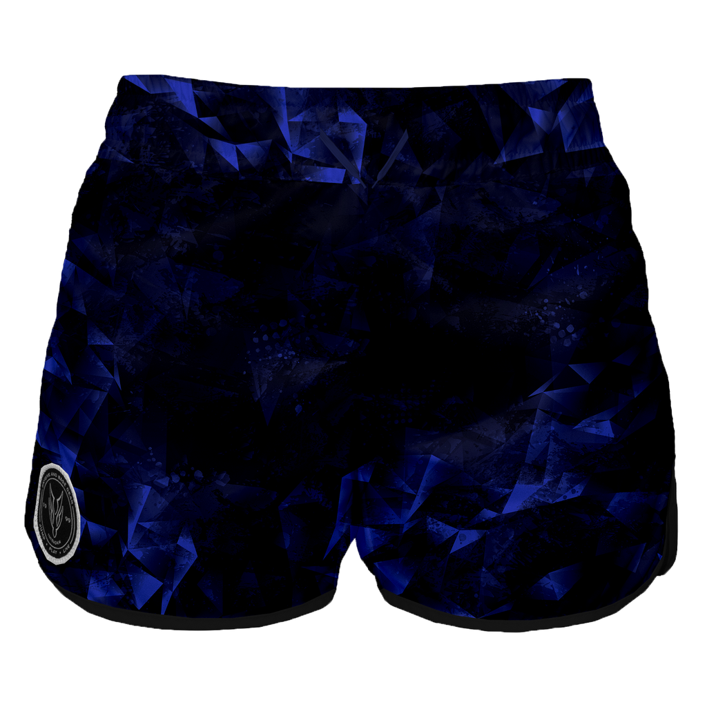 Intrudair Female Board Shorts (Blue Void)