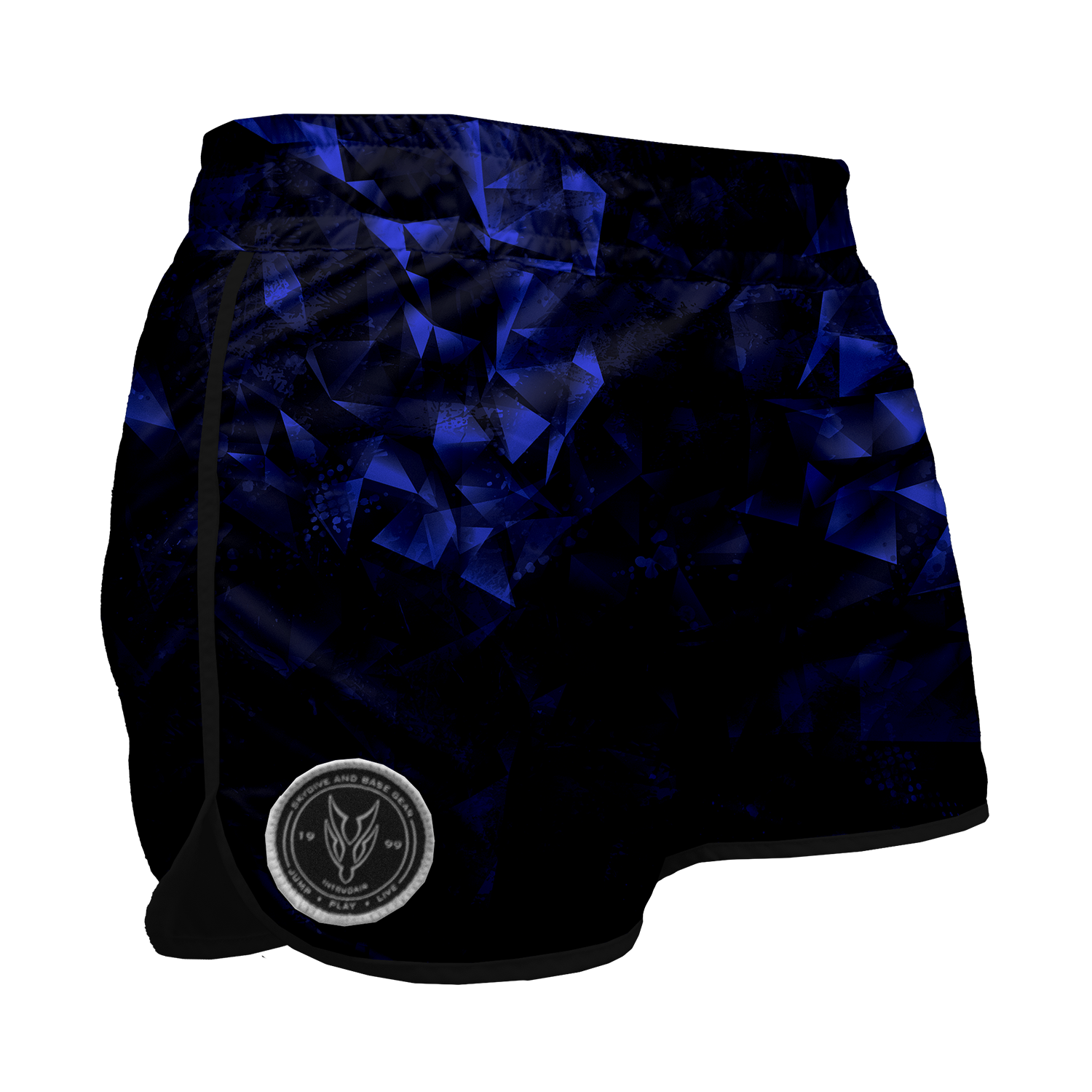 Intrudair Female Board Shorts (Blue Void)