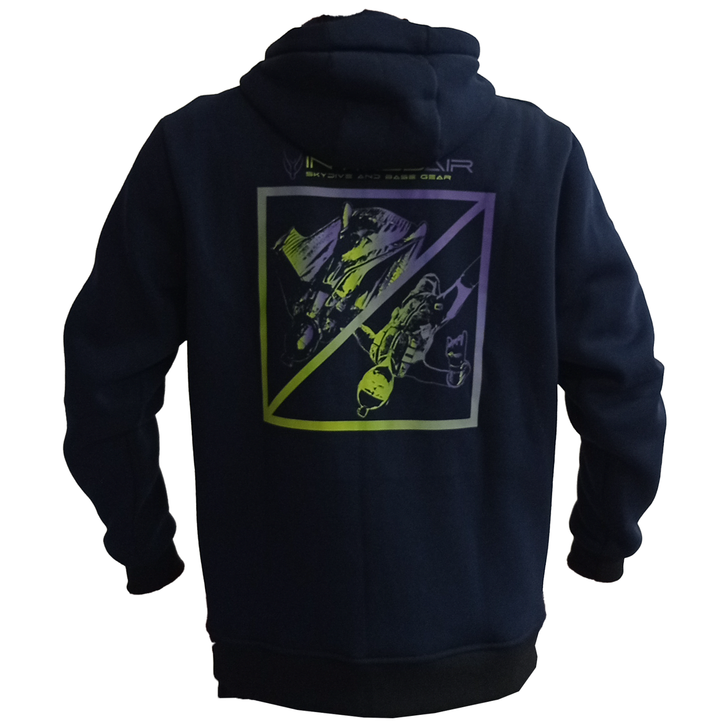 Intrudair® Kapuzenjacke mit Reißverschluss (Blau) 
