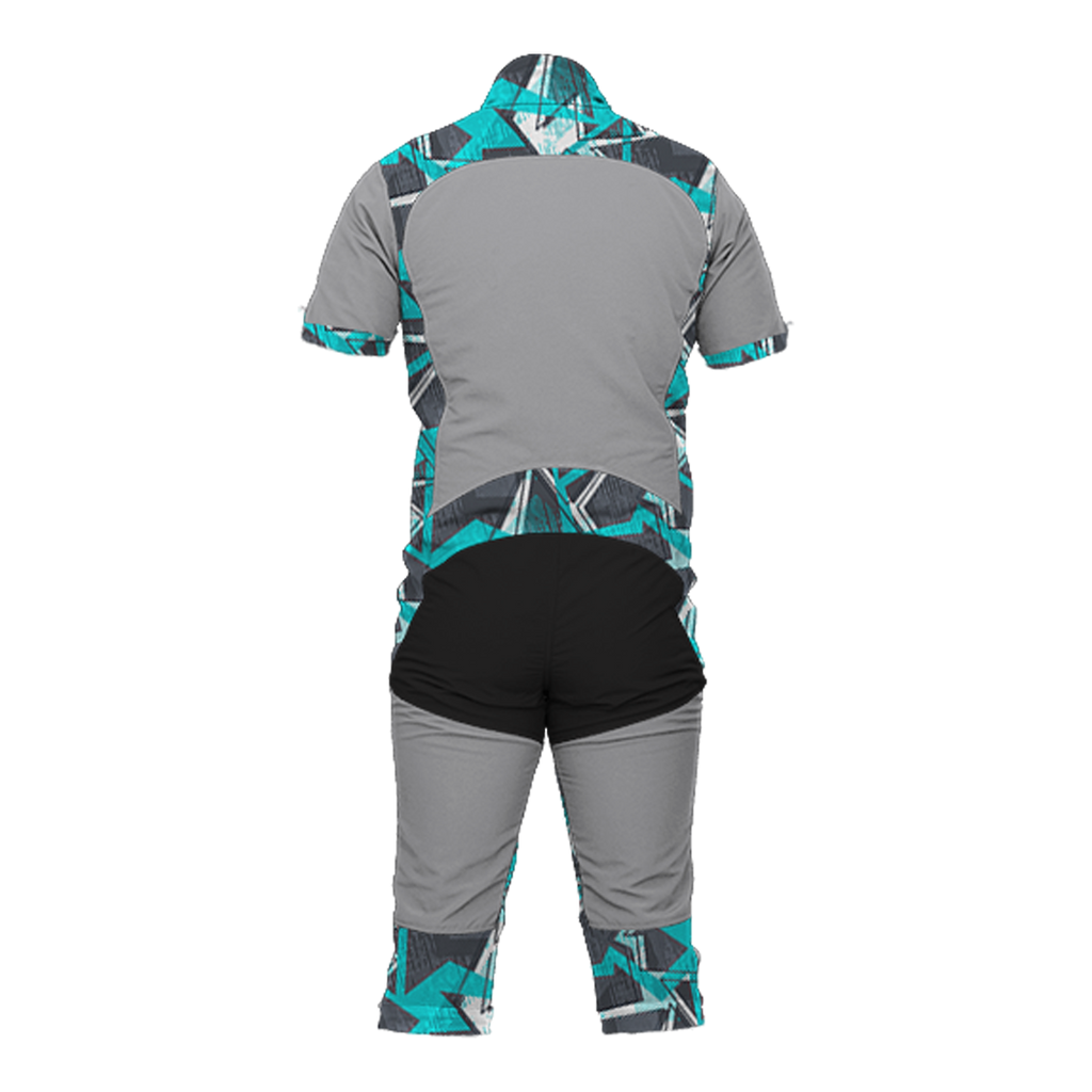 Freefly CF Short [L] Light Grey/Aqua Matrix Print