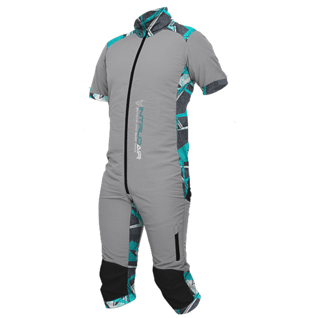 Freefly CF Short [L] Light Grey/Aqua Matrix Print