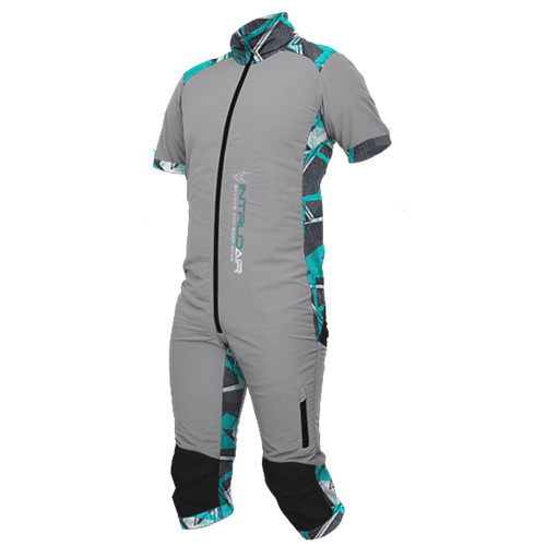 Freefly CF Short [L] Light Grey/Aqua Matrix Print